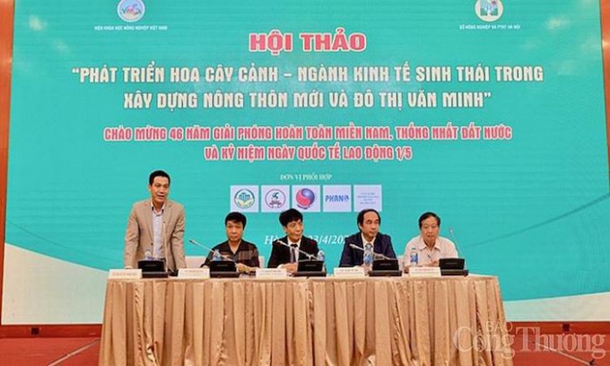 Ngành hoa, cây cảnh: Sản xuất vẫn chưa gắn với yêu cầu thị trường